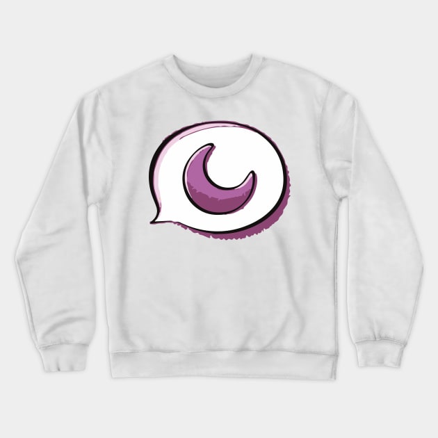 BTS butter moon purple Crewneck Sweatshirt by Oricca